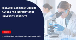 Research Assistant Jobs in Canada